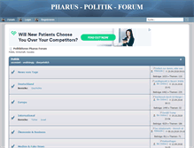 Tablet Screenshot of pharus-forum.de
